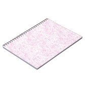 Carnet Ensemble de dossiers abstraits roses pour le burea (Côté gauche)