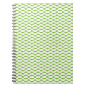 Carnet Ensemble de dossiers verts botaniques (Devant)