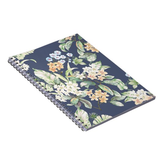 Carnet ensemble de haute qualité de fleurs d'aquarelle (Côté Droit)