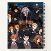 Carnet Ensemble de la scène animée HARRY POTTER™ (Dos)