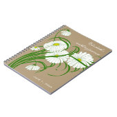 Carnet Ensemble de mariage Fleurs de marguerite de Gerber (Côté gauche)
