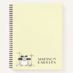 Carnet Ensemble de tambour Musique de groupe d'enseignant