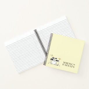 Carnet Ensemble de tambours Musique de groupe d'enseignan