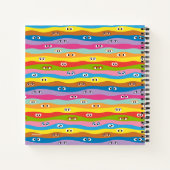 Carnet Ensemble Motif des yeux (Dos)