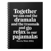 Carnet Ensemble, nous pouvons mettre fin à la Dramala et (Devant)