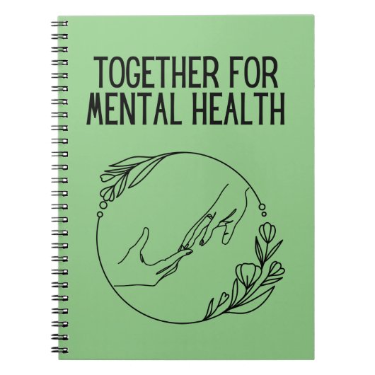 Carnet Ensemble pour la santé mentale (Devant)