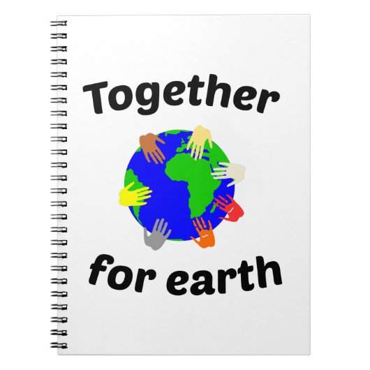 Carnet ensemble pour la terre (Devant)