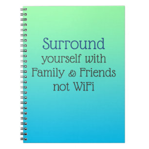 Carnet Entourer le message Good Vibes