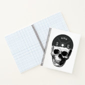 Carnet Entraînement au crâne en plaque de poids Fitness (Intérieur)