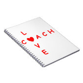 Carnet entraîneur d'amour (Côté Droit)