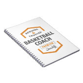 Carnet Entraîneur de basket-ball (Côté Droit)