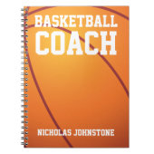 Carnet Entraîneur de basket-ball (Devant)