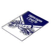 Carnet Entraîneur de Cheerleader - Bleu Marine, Gary & Bl (Côté gauche)