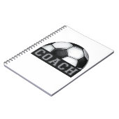 Carnet Entraîneur de football (Côté gauche)