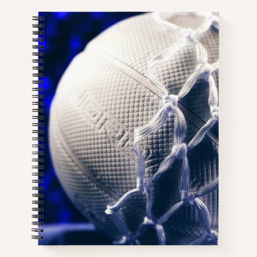 Carnet Entraîneur de volley-ball et Net (Devant)