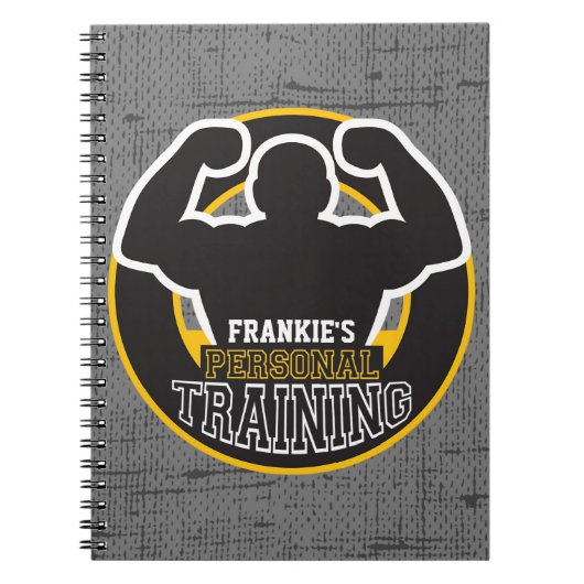 Carnet Entraîneur du GYM Power Training Fitness Custom (Devant)