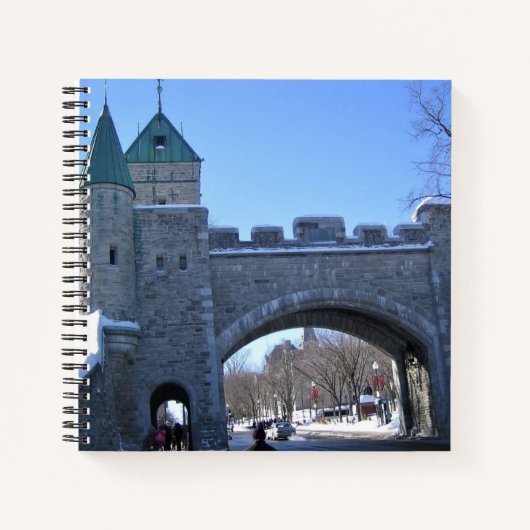 Carnet Entrance to Old Québec, Québec, Canada (Devant)