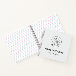 Carnet Entreprise de Logo Moderne