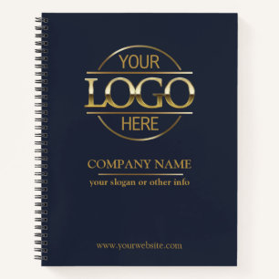 Carnet Entreprise Entreprise Logo Bleu Promotions