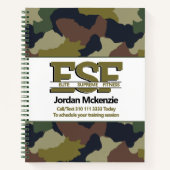 Carnet Entreprises de conditionnement physique | Logo Mon (Devant)