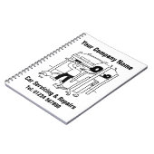 Carnet Entretien des wagons de garage et réparation des v (Côté gauche)