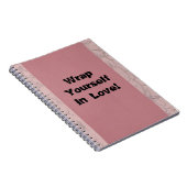 Carnet Enveloppez-Vous Dans L'Amour ! (Côté Droit)