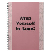 Carnet Enveloppez-Vous Dans L'Amour ! (Devant)