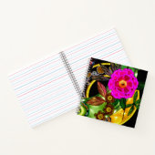 Carnet Envoûtant Magenta & Or  (Intérieur)
