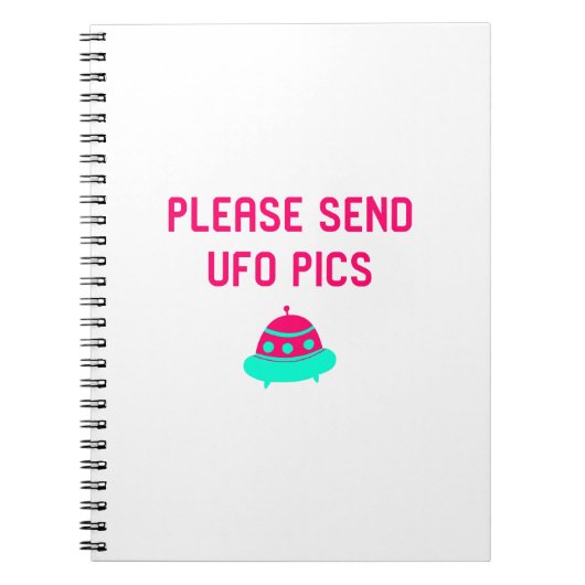 Carnet Envoyez svp à PICS d'UFO la citation étrangère (Devant)