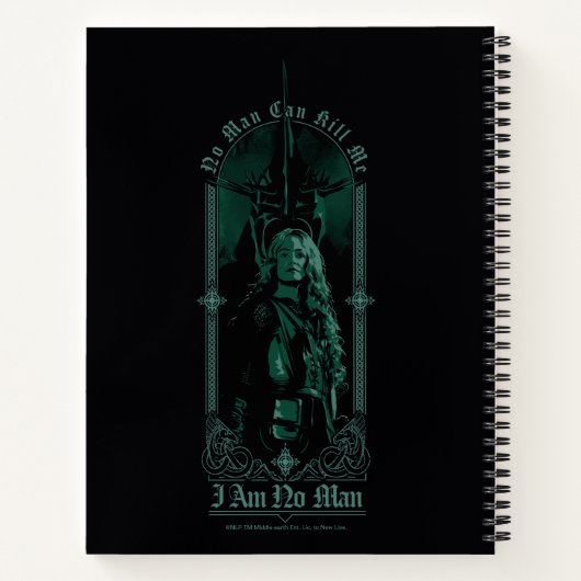 Carnet Éowyn Vs SAURON™ "I Am No Man" Rohan Graphic (Dos)