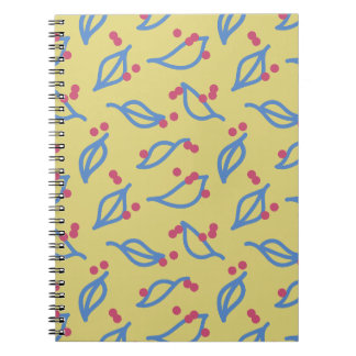 Carnet Éparpillés - Jaune Moutarde