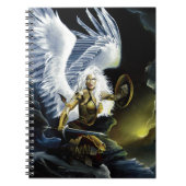 Carnet Épée d'ange guerrier de fantasy féroce (Devant)