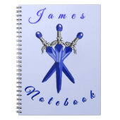 Carnet Épée magique (Devant)