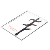 Carnet Épée tribale africaine (Côté gauche)