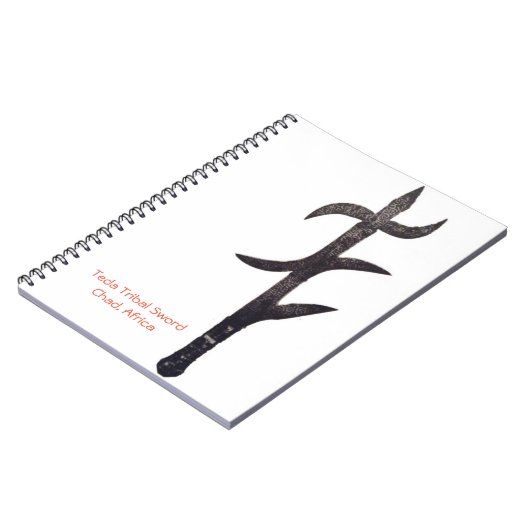 Carnet Épée tribale africaine (Côté gauche)