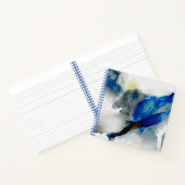 Carnet Ephéméral - Bleu et gris (Intérieur)