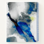 Carnet Ephéméral - Bleu et gris (Dos)