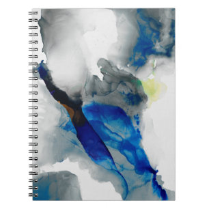 Carnet Éphémère - bleu et gris