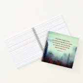 Carnet Éphésiens 3:20 Notre DIEU est capable... Forêt d'a (Intérieur)