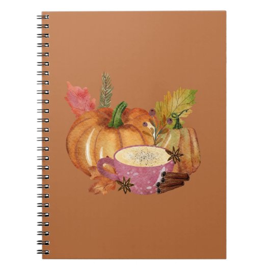 Carnet Épice citrouille (Devant)