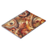 Carnet Épice Citrouille personnalisé Encre d'alcool autom (Côté gauche)