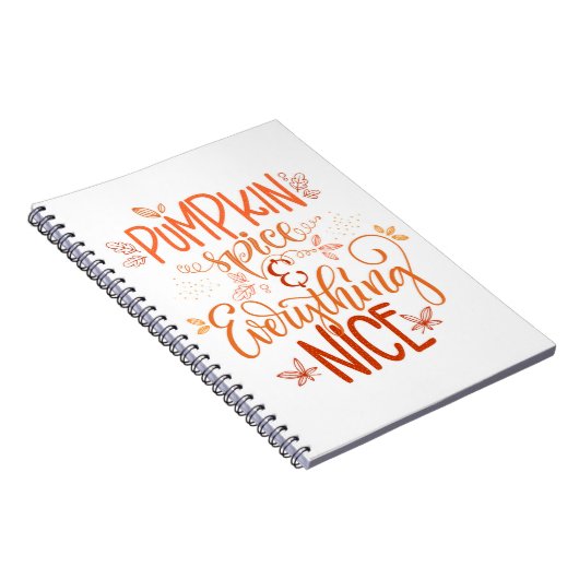 Carnet Épice citrouille & Tout Nice (Côté Droit)