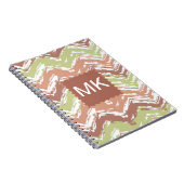 Carnet Épice de scribble Chevron ZigZag (Côté Droit)