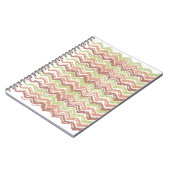 Carnet Épice de scribble Chevron ZigZag (Côté gauche)