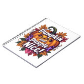 Carnet Épices citrouilles et pourpre Nice : Funny Fall Aw (Côté gauche)