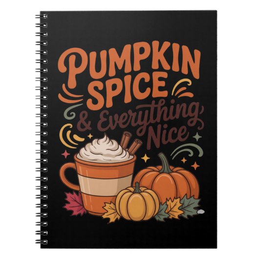 Carnet Épices citrouilles & Tout Nice Chute (Devant)