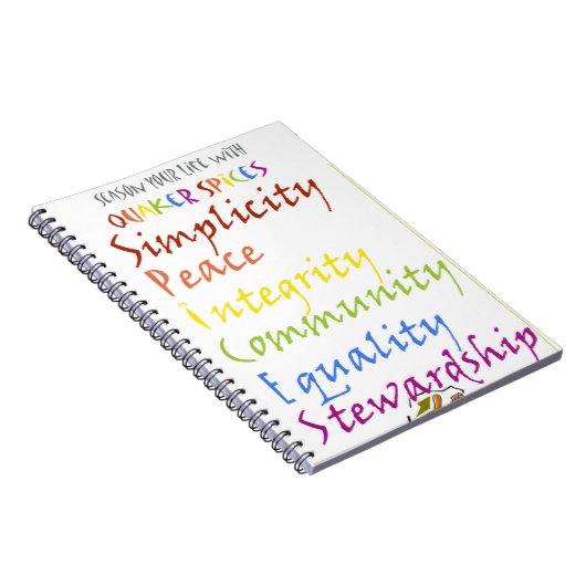 Carnet Épices de quaker (Côté Droit)