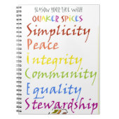 Carnet Épices de quaker (Devant)