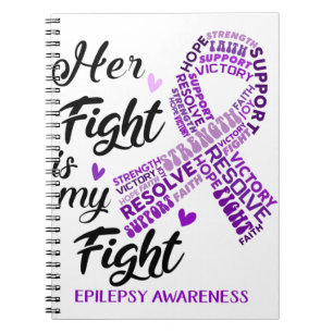 Carnet Epilepsie Conscience Son combat est mon combat