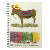 Carnet Éplucher la queue sur l'âne (Devant)